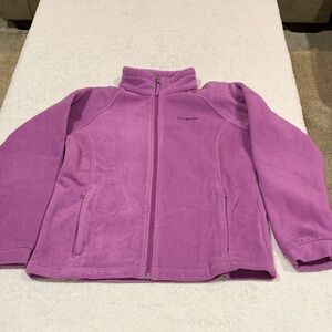 Columbia Kids' Purple Fleece Jacket